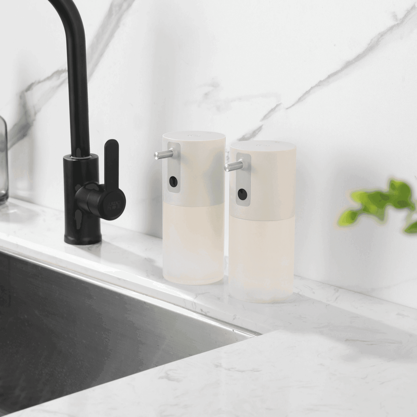 Automatinis muilo dozatorius 310ml. - GerasDaiktas.lt